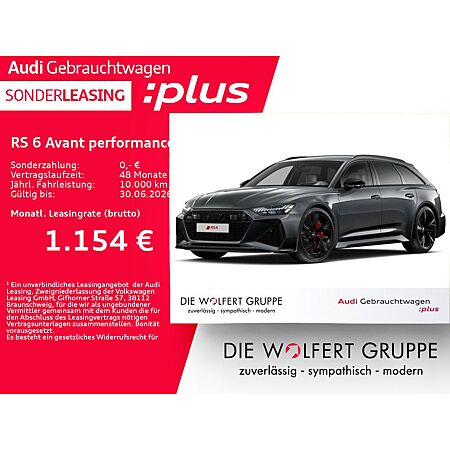 Audi RS6 leasen