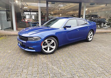 Dodge Charger Leder weiß / schwarz + Schiebedach