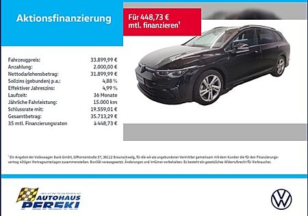 VW Golf Volkswagen Variant 2.0 TDI R-Line DSG KLIMA, NAVI, LE
