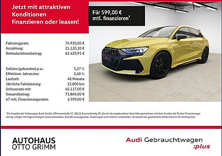 Audi RS3 Sportback 2.5 TFSI quattro KLIMA LED NAVI AL