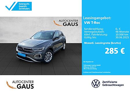 VW T-Roc Volkswagen Style 1.5 TSI DSG AHK*LED*Navi