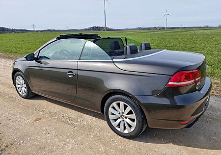 VW Eos Volkswagen cabrio 1.4 TSI 122PS 135'km braun metallic