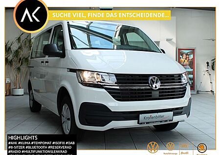 VW T6 Kombi Volkswagen T6.1 2.0 TDI Kombi 150PS-AHK Klima Tempomat DAB