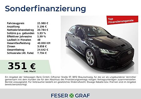 Audi A3 Sportback 30 TFSi S-Line S-tronic Fahrschule