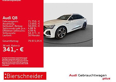 Audi Q8 Sportback 55 e-tron qu 2x S Line AHK PANO HuD