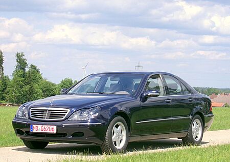 Mercedes-Benz S 500 W220 M113 V8 TANSANITBLAU MET. TÜV 5/27!!!