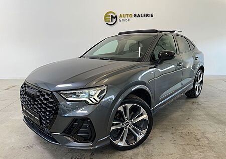 Audi Q3 Sportback 35 TFSI S line Pano Kam AHK black
