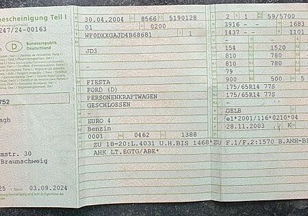 Ford Fiesta 1.6 16V Trend Trend