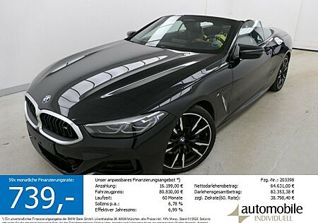 BMW M850i xDr. Cabrio ACC Laser LiveCockpit Sitzbel.
