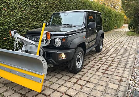 Suzuki Jimny 4x4 Winterdienstfahrzeug Schnee Pflug Streuer