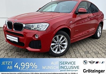 BMW X4 xDrive20d M Sport AHK+RFK+Komfortz+Navi-Prof+