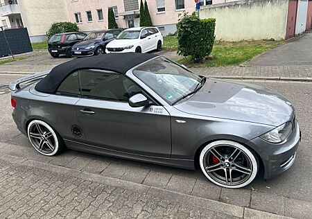 BMW 118i Cabrio Klima Tempomat Leder Bilstein Gewi..