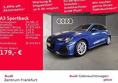Audi A3 Sportback 30 TFSI S tronic S line Navi DAB VC