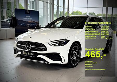 Mercedes-Benz C 300 e T AMG+NIGHT+PANO+AHK+AMBIENTE+KAMERA