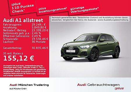 Audi A1 allstreet 30 TFSI S tronic S line Virtual/LED
