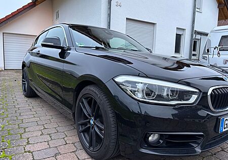BMW 120d Sport Line Black, LED, Business P., 8xAlu,