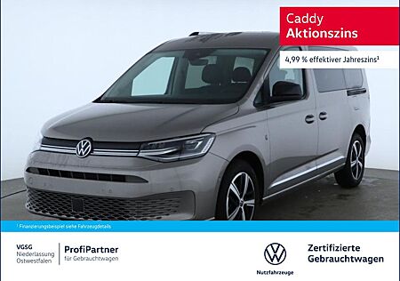 VW Caddy Volkswagen Maxi Style TSI Standhzg. AHK Navi LED