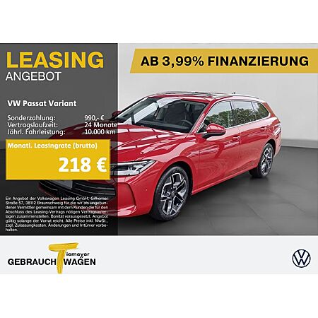 VW Passat Variant leasen