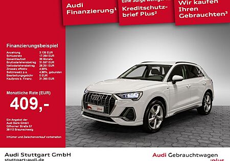 Audi Q3 35 TFSI S line AHK LED virtCo SHZ PDCplus