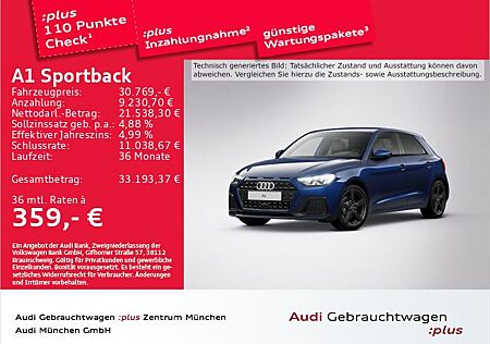 Audi A1 gebraucht kaufen Audi A1 Sportback 35 TFSI S tronic advanced Virtual/S