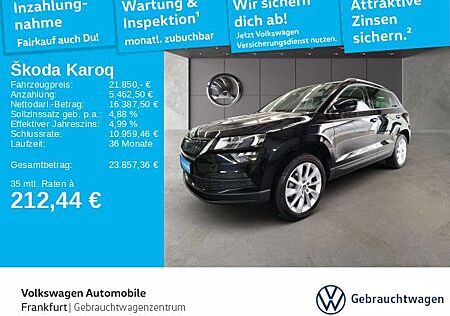 Skoda Karoq 1.0 TSI Style Navi FrontAssist