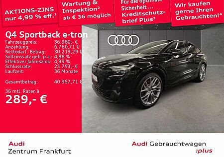 Audi Q4 e-tron Q4 Sportback 40 e-tron S line Matrix-LED Navi So