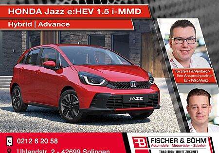 Honda Jazz e:HEV 1.5 i-MMD Hybrid Advance