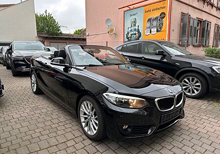 BMW 218 d Cabrio Advantage Leder/kamera/Navi