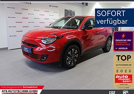 Fiat 600e 54kWh Red SOH 97,1% LED Apple CarPlay Klima