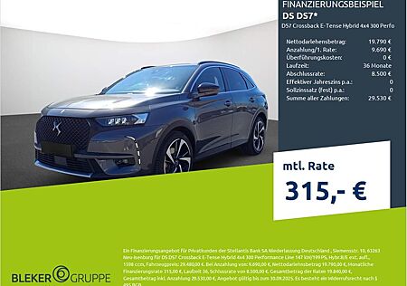 DS Automobiles DS7 Crossback E-Tense Hybrid 4x4 300 Performanc