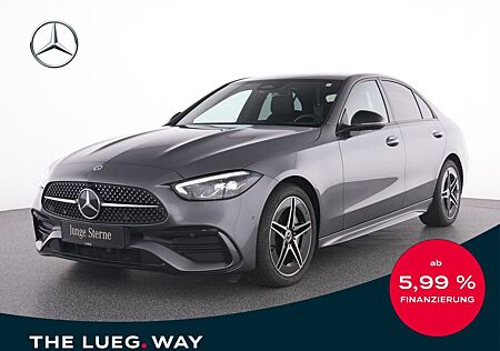 Mercedes-Benz C 300 d AMG+MBUX+LED+Mem+Totw+RFK+Night+PTS+Amb+