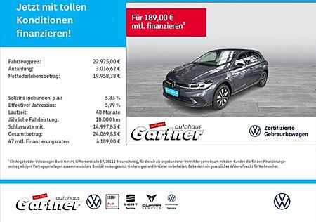 VW Polo Volkswagen GOAL 1.0 IQ.LIGHT WINTERRÄDER ZV LED
