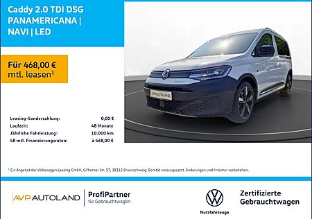 VW Caddy Volkswagen 2.0 TDI DSG PANAMERICANA | NAVI | LED