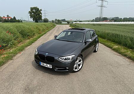 BMW 118d Sport Line H&K Federn grau TÜV Bremsen neu