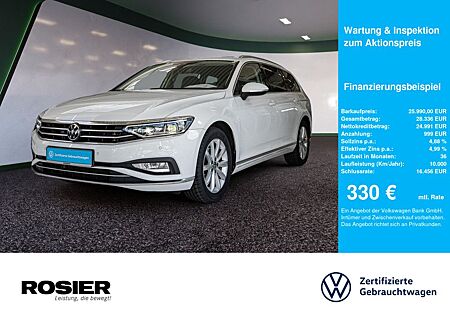 VW Passat Variant Volkswagen Elegance 2,0 l TDI DSG AHK ACC BT