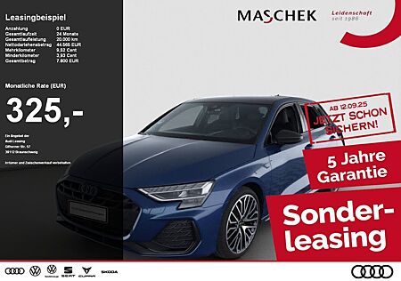 Audi A3 Sportback S line 35 TDI NP67 AHK Pano Carbon
