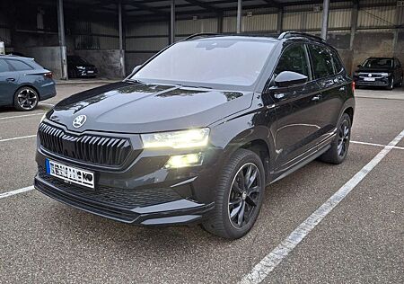 Skoda Karoq gebraucht kaufen Skoda Karoq 2.0l TDI DSG 4x4 Sportline