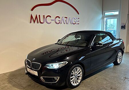 BMW 220 Cabrio d Luxury Line Aut. Leder Neu Zustand