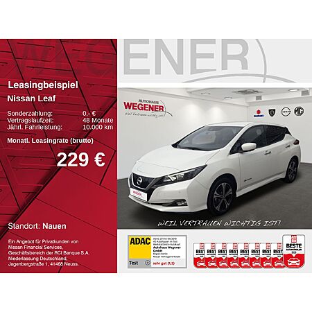 Nissan Leaf leasen