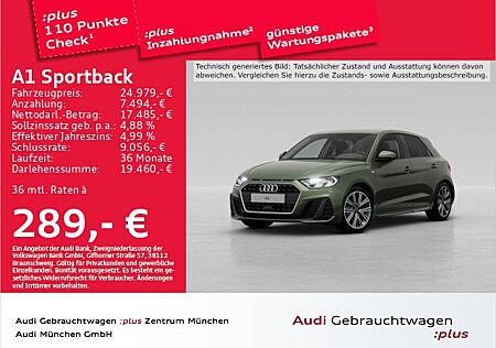 Audi A1 Sportback 30 TFSI S tronic S line Virtual/Pri