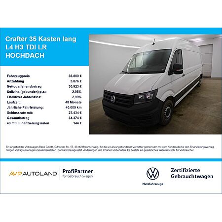 VW Crafter leasen