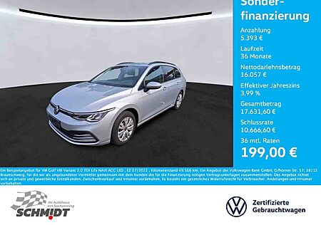 VW Golf Volkswagen VIII Variant 2.0 TDI Life NAVI ACC LED