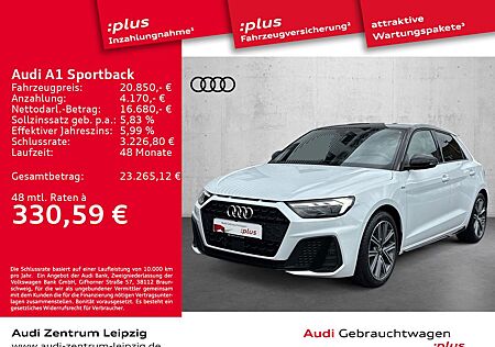 Audi A1 Sportback 25 TFSI S line S-tro. *LED*Connect*