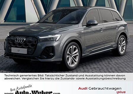 Audi Q7 55TFSI qu S LINE BLACK HuD PANO AHK 7-SITZE