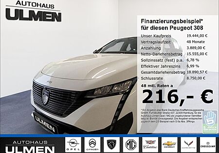 Peugeot 308 SW Active Pack 1.2 PureTech Navi+BT Voll-LED