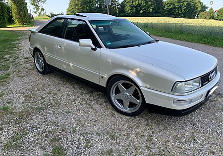 Audi Quattro 20V Coupé H Zulassung Perlmuttweiß
