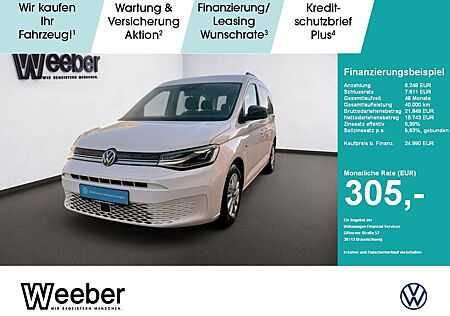 VW Caddy Volkswagen Life NAVI LED HECKFLÜGELT. DAB USB CLIMATR