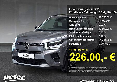 Citroën C3 Turbo 100 Plus +EPH+Klima+DAB+Mirrorscreen+