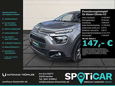 Citroën C3 Max LED Klimaautom DAB Spurhalteass. Verkehrs