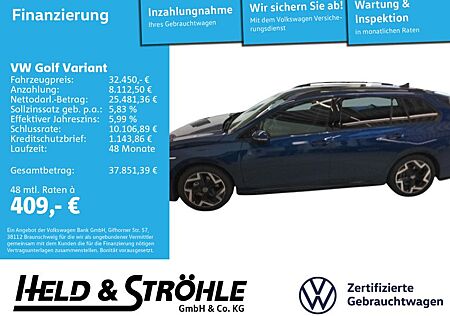 VW Golf Volkswagen Variant R-LINE 1.5 eTSI DSG LED NAV KAM ACC
